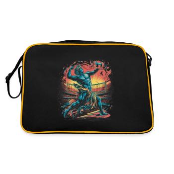 Volley-ball - Sac Retro - noir/or - Dos