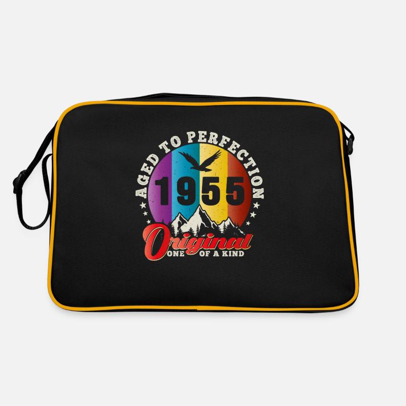 Perfektion 1955 - 69. Jubiläum, Original Retro Tasche