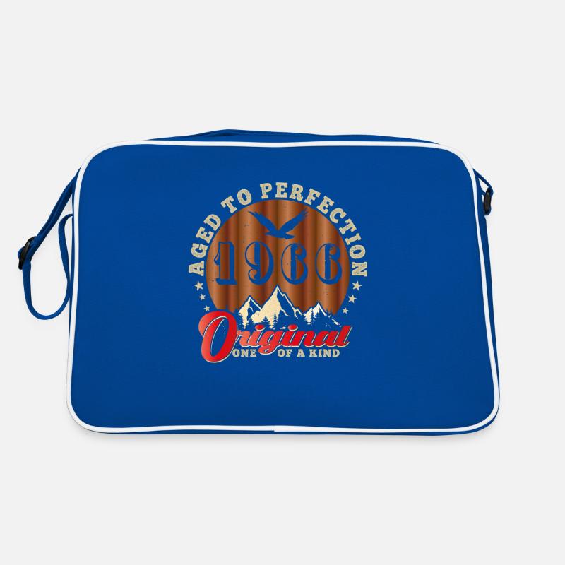Ikonisches Jubiläum von 1966 Retro Tasche