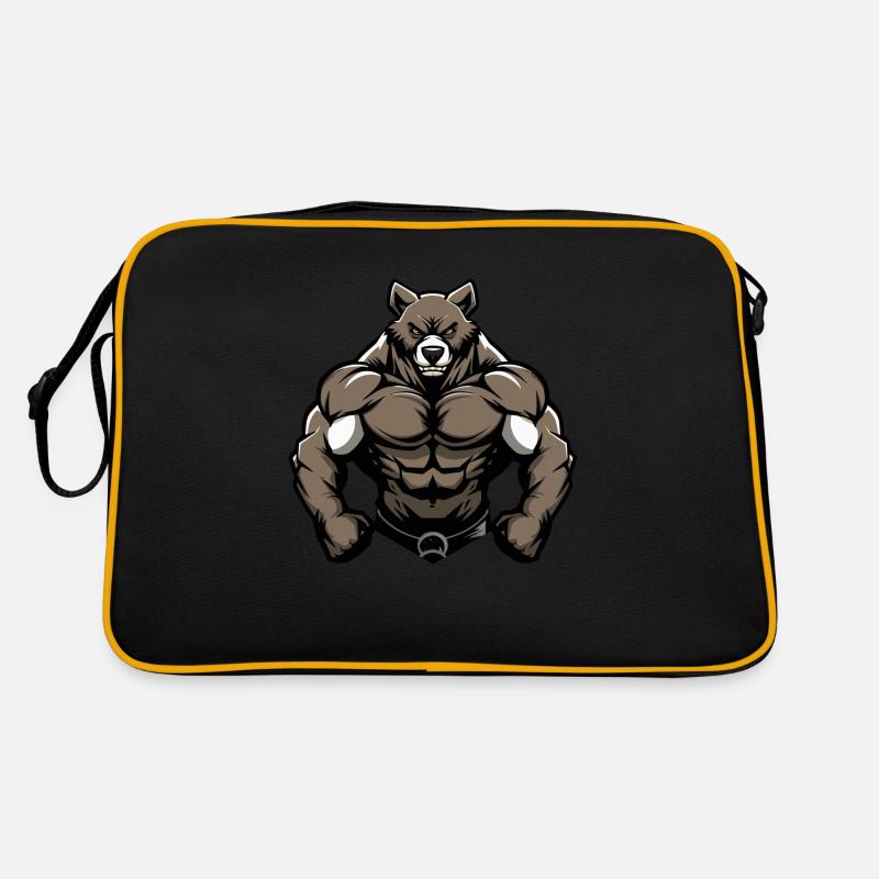 Bande dessinée ours Sac Retro