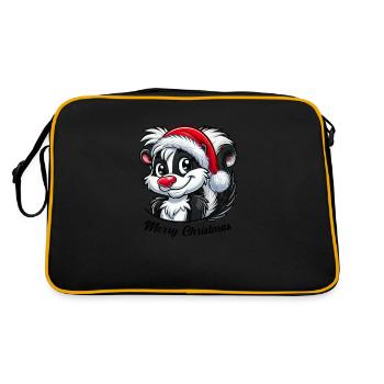 Noël Skunk - Sac Retro - noir/or - Dos