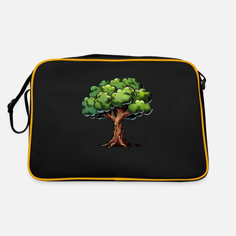 Baum Retro Tasche