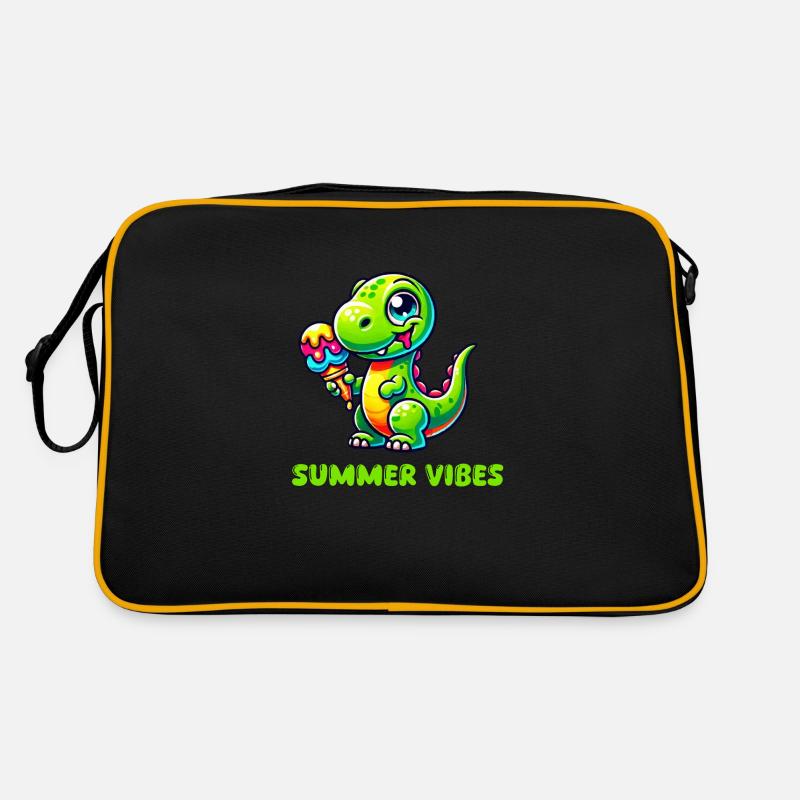 dino comic eis Retro Tasche