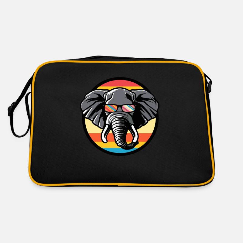 Elefant Comic Cool Retro Tasche