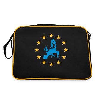 Europe - Union Européenne - Sac Retro - noir/or - Dos
