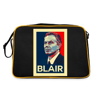 Tony Blair Politique britannique - Sac Retro - noir/or - Dos
