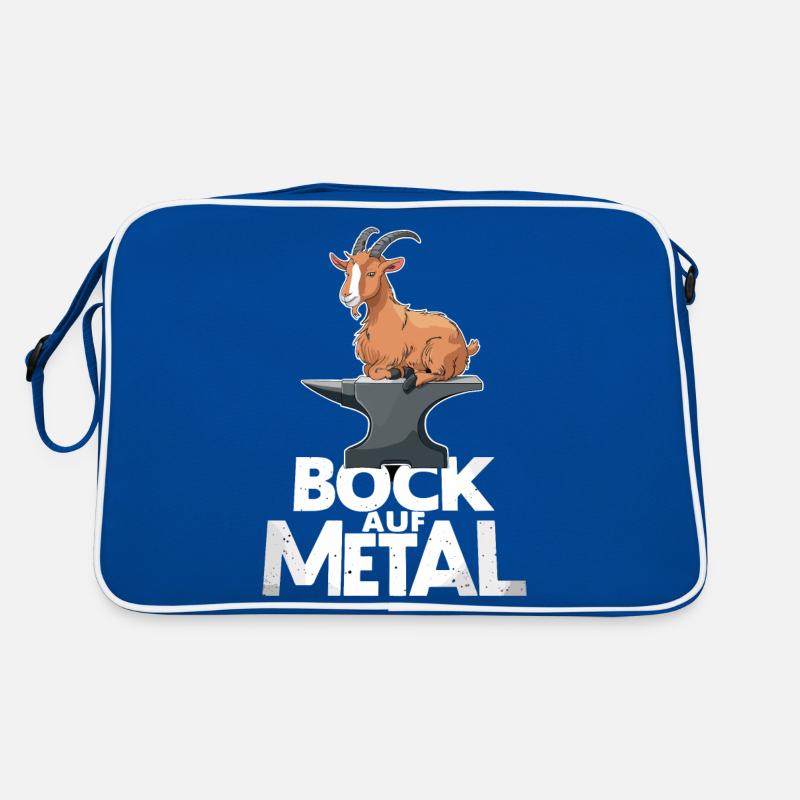 Bock auf Metal Retro Tasche