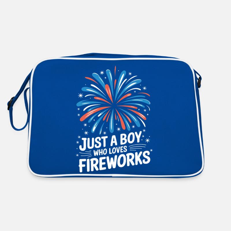 Pyrotechnics Fireworks Pyrotechnics Retro Bag