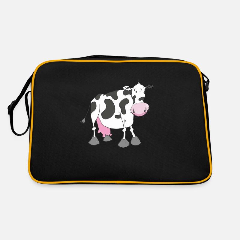 kuh Retro Tasche