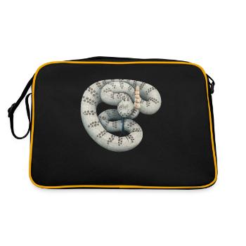 Crotale - Sac Retro - noir/or - Dos