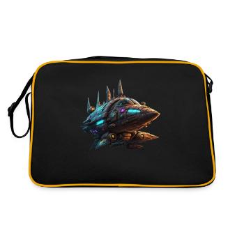 Spaceship - Retro Bag - black/gold - Back