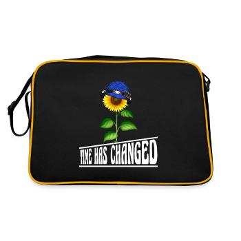 ukraine zelensky free krim stand avec kiew - Sac Retro - noir/or - Dos