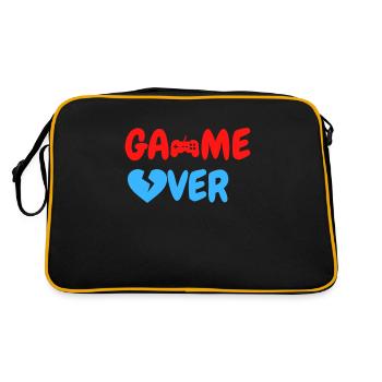 Fin du jeu - Sac Retro - noir/or - Dos
