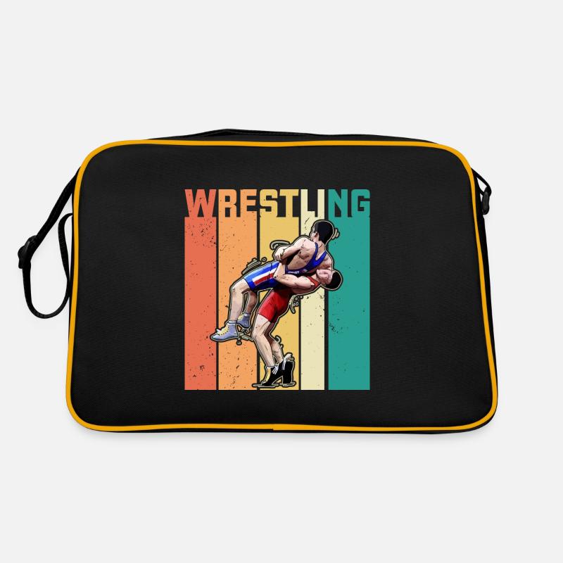 Arts Martiaux Lutte Lutte Lutte Sac Retro