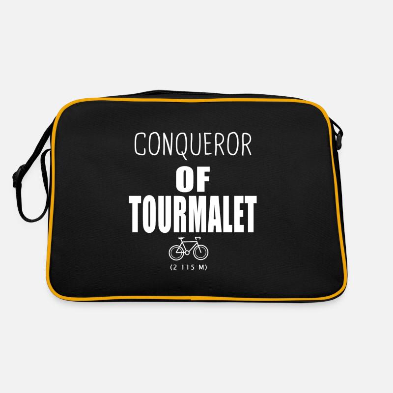 Conquérant du Tourmalet cycliste Sac Retro