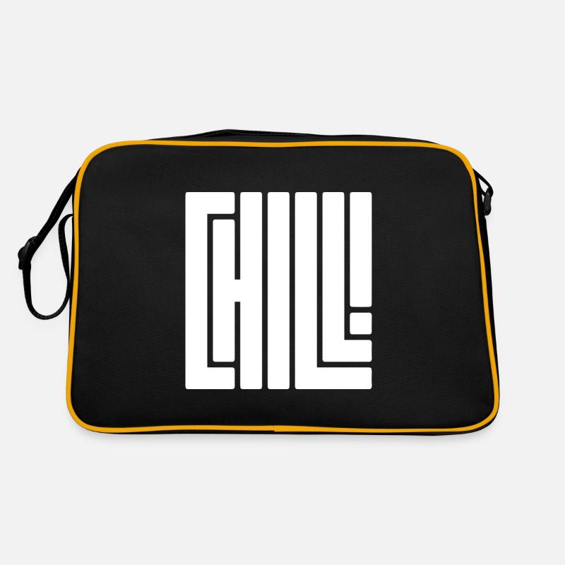 froid - Sac Retro - noir/or