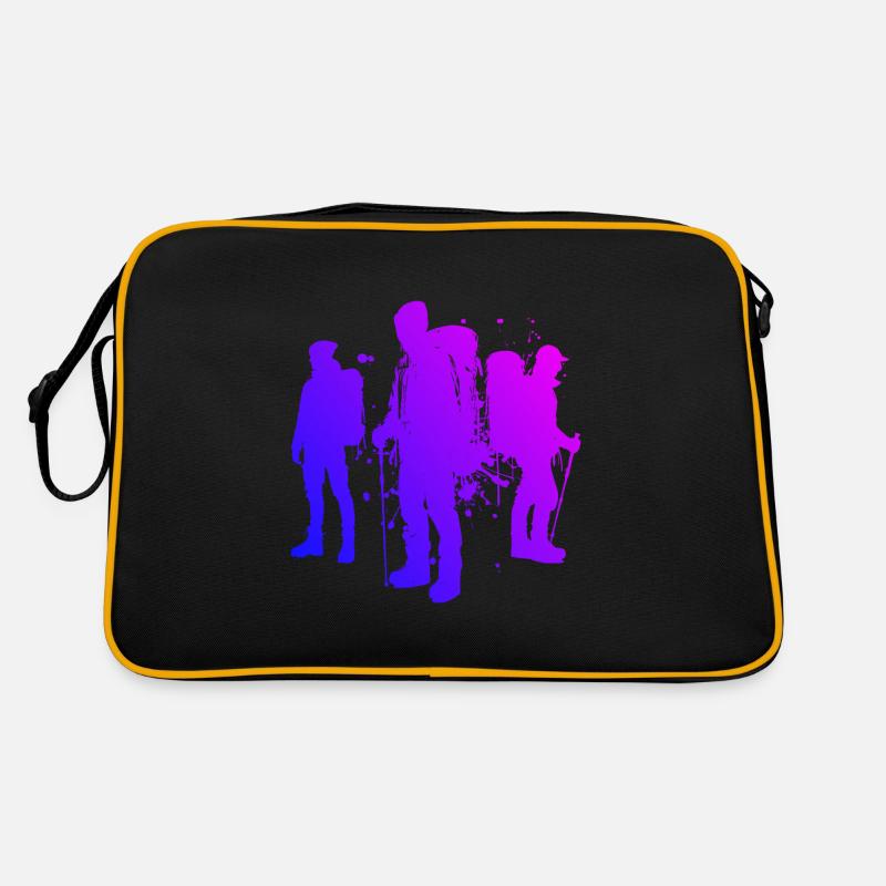 Boulder Men Women Climber Climber Climbing Retro Bag
