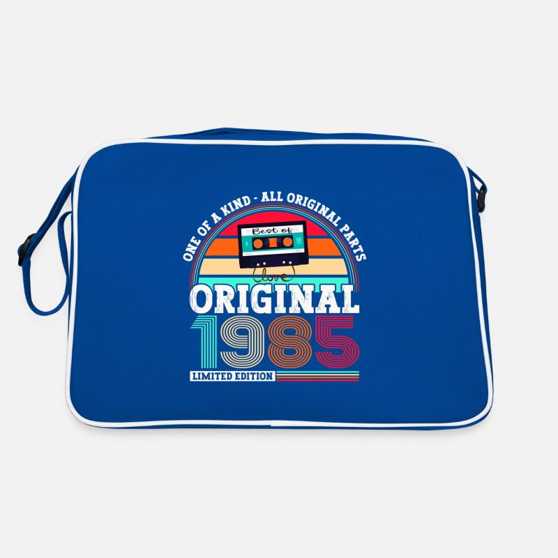 Original 1985 37. Geburtstag Geschenk Herren Retro Tasche