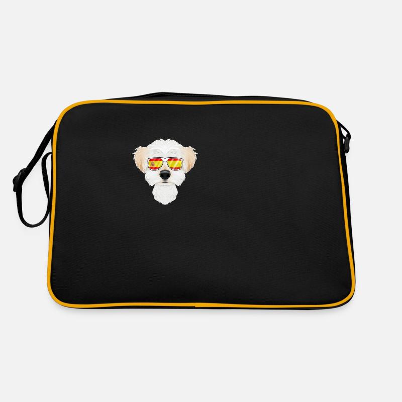 Maltese I Espagne Lunettes de soleil I Drapeau espagnol Sac Retro