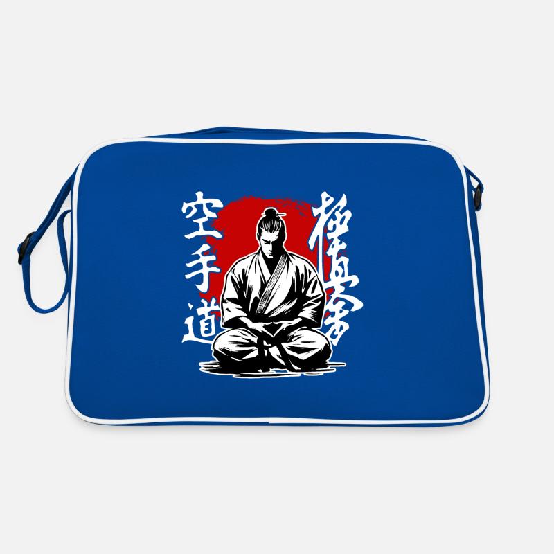 Samurai Kokiushinkai Karate Stil Kampfkunst Retro Tasche