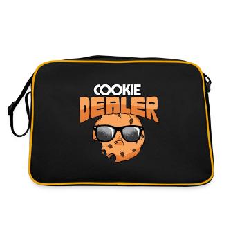 Cookie Dealer Girl Scout chef de troupe Cookie Mom - Sac Retro - noir/or - Dos