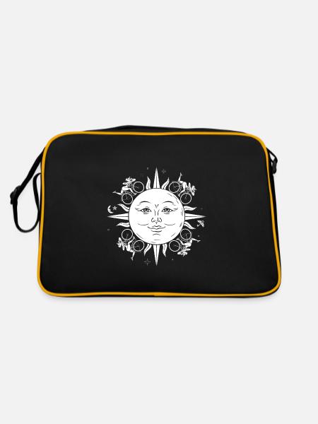 Albert Hofmann Tripping Forever on LSD - Retro Bag - black/gold - Back