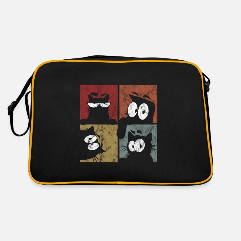 Chat chat chat rétro chat chat Chat Miau Sac Retro