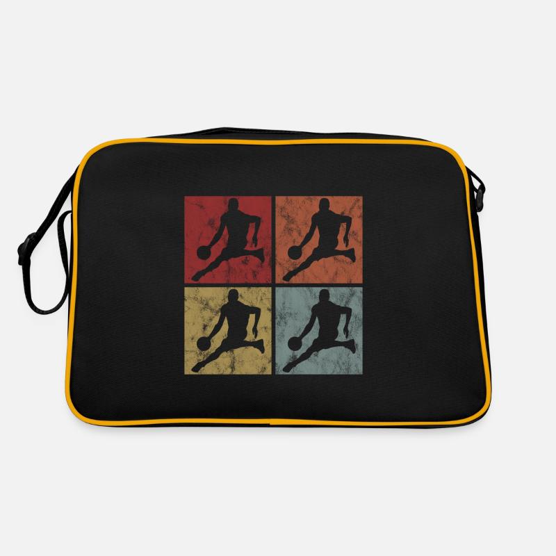 Basket basket basketteur basketteur Sac Retro