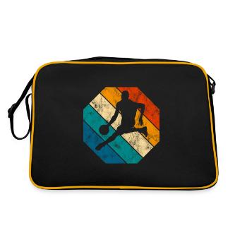 Basket basket basketteur basketteur - Sac Retro - noir/or - Dos