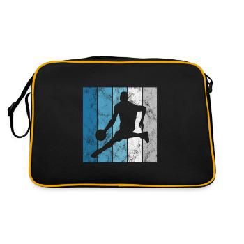 Basket basket basketteur basketteur - Sac Retro - noir/or - Dos