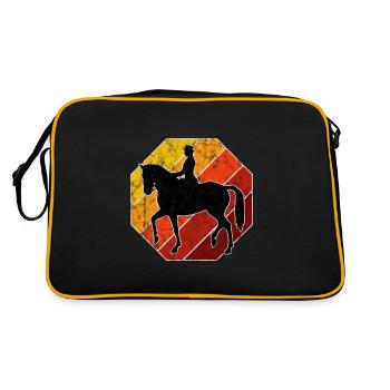 Dressage Équitation Cavaliers de dressage Équitation Équitation - Sac Retro - noir/or - Dos