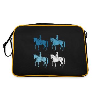 Dressage Équitation Cavaliers de dressage Équitation Équitation - Sac Retro - noir/or - Dos