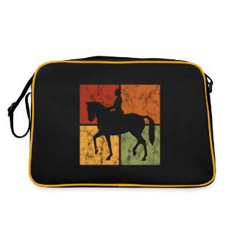Dressage Équitation Cavaliers de dressage Équitation Équitation - Sac Retro - noir/or - Dos
