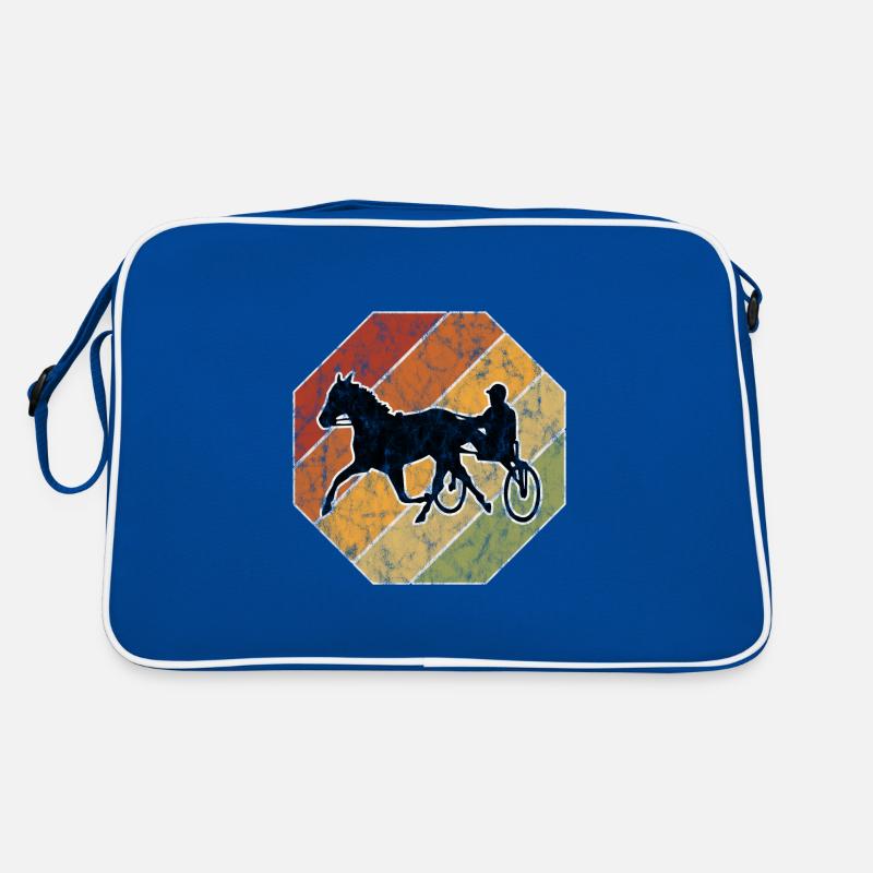 Traber Trabrennen in retro oder vintage Style Retro Tasche