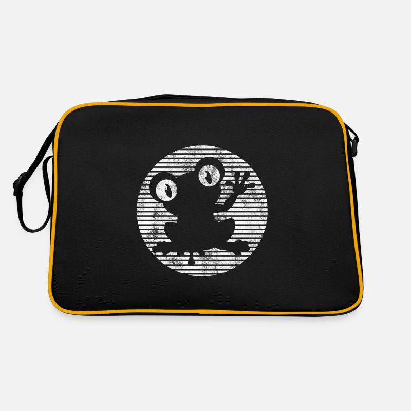 Frog Frogs Gift for Kids Funny Funny Retro Bag