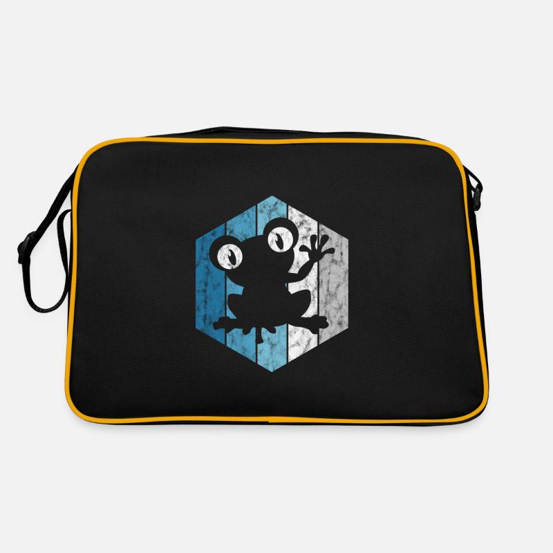 Frog Frogs Gift for Kids Funny Funny Retro Bag