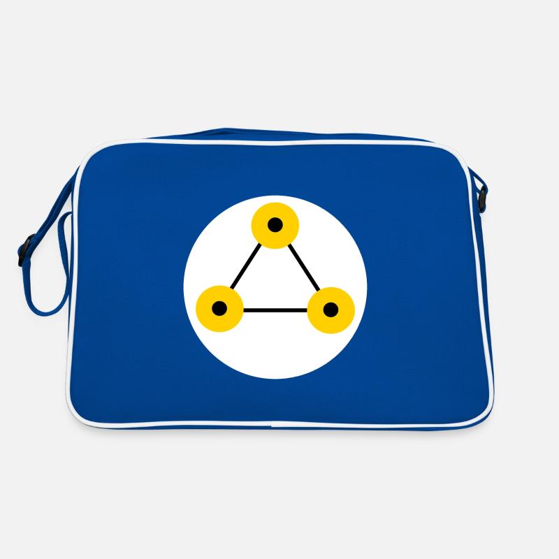 Triangular sign Retro Bag
