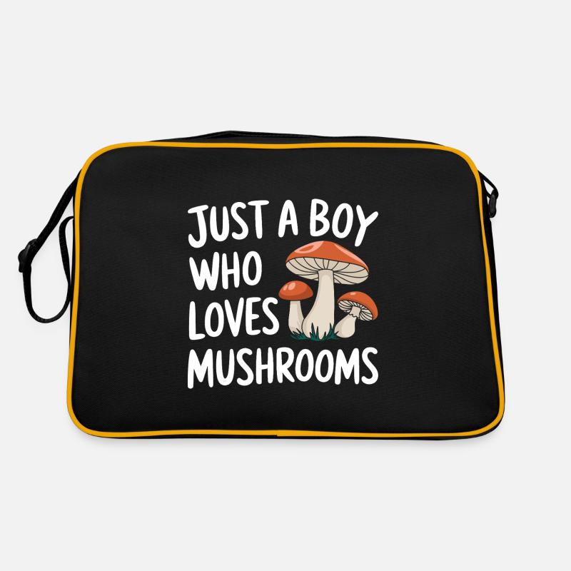 Champignons Champignons Champignon Champignon Sac Retro