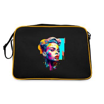 Pop art - Sac Retro - noir/or - Dos