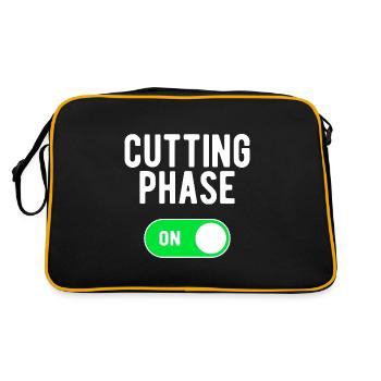 Phase de coupe ON Entraînement de poids de musculation - Sac Retro - noir/or - Dos