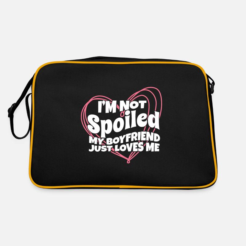 Fière petite amie, je ne suis pas gâtée, mon petit ami aime tout simplement Sac Retro