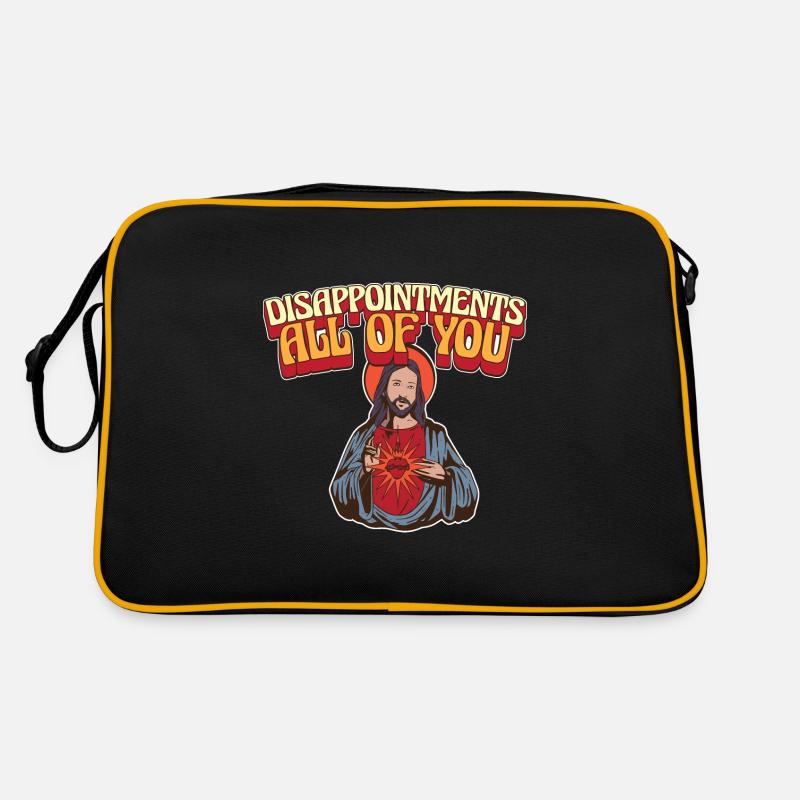 Déceptions à tous drôle Jesus Facepalm Sac Retro