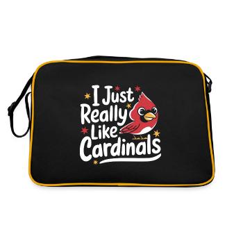 Cardinal Rouge Cardinal Vogel Rouge Cardinal - Sac Retro - noir/or - Dos