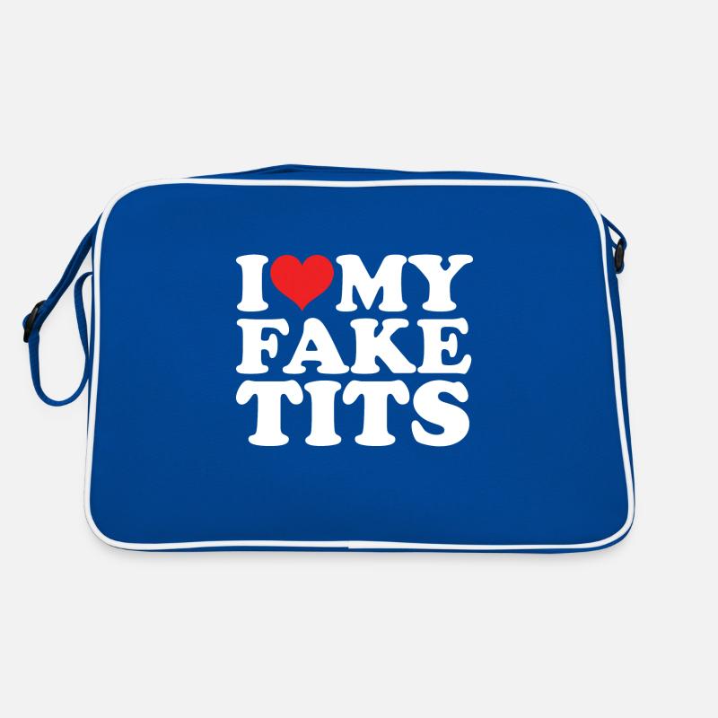Artificial Breasts Breast Augmentation Breast Satire Retro Bag
