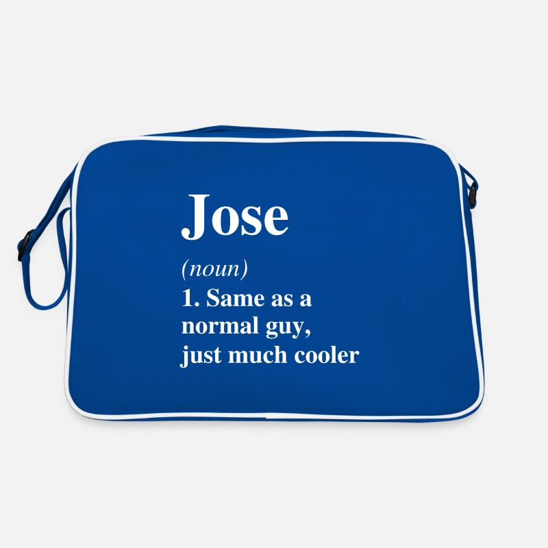 Jose Definition Cooler Name Spruch Geschenk Retro Tasche