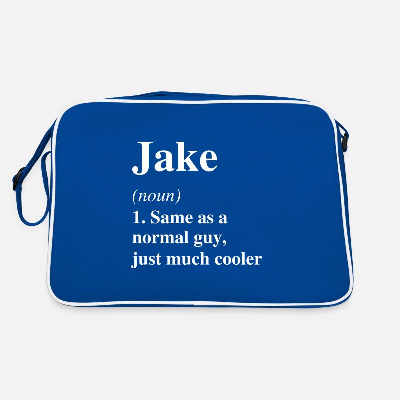 Jake Definition Cooler Name Spruch Geschenk Retro Tasche