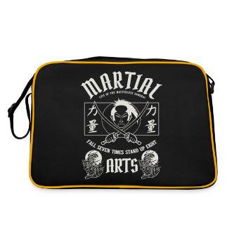 Arts martiaux noir - Sac Retro - noir/or - Dos