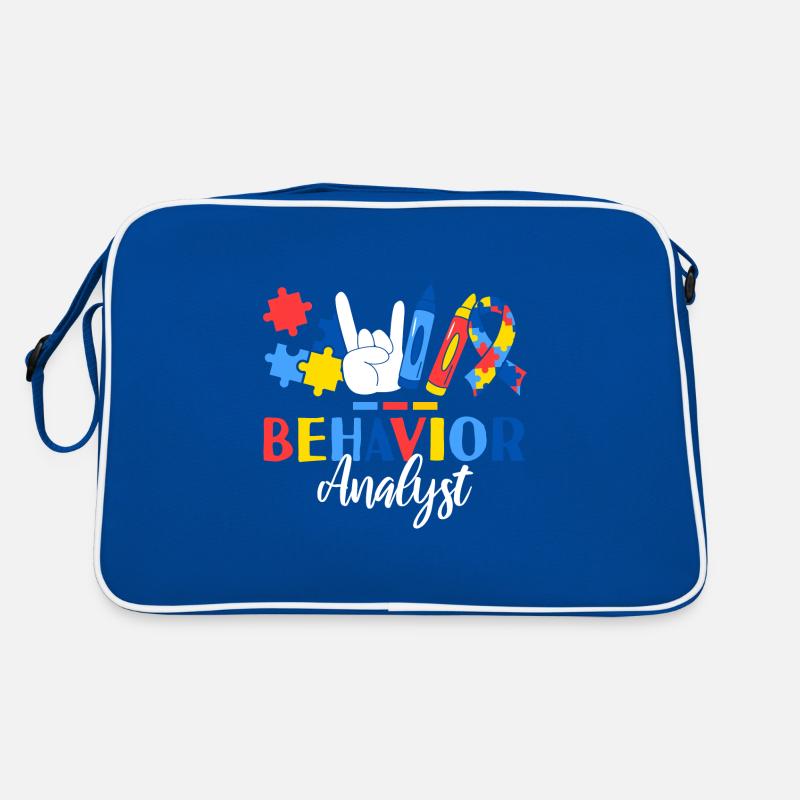Behavior Analyst Registered ABA Therapist Retro Tasche
