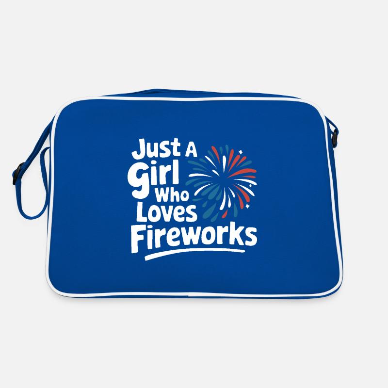 Pyrotechnics Fireworks Pyrotechnics Retro Bag
