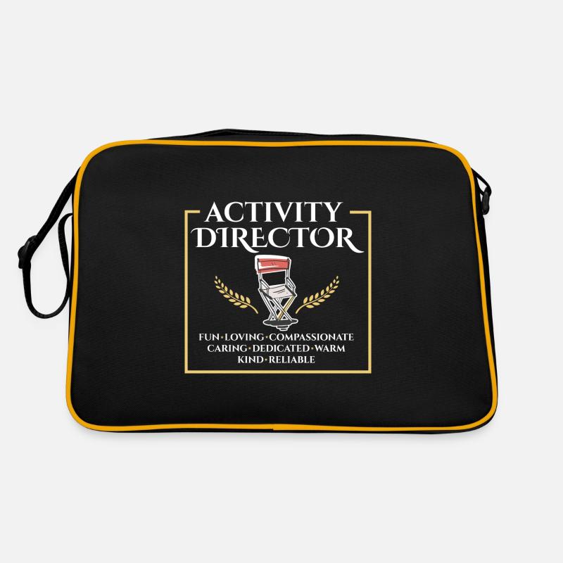 Proud Activity Director Appreciation Professional Retro Tasche